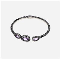 Bracciale Maria e Luisa Jewels Donna Gioiosa in Argento Ametista BA0152/V2 - BA0152/V2